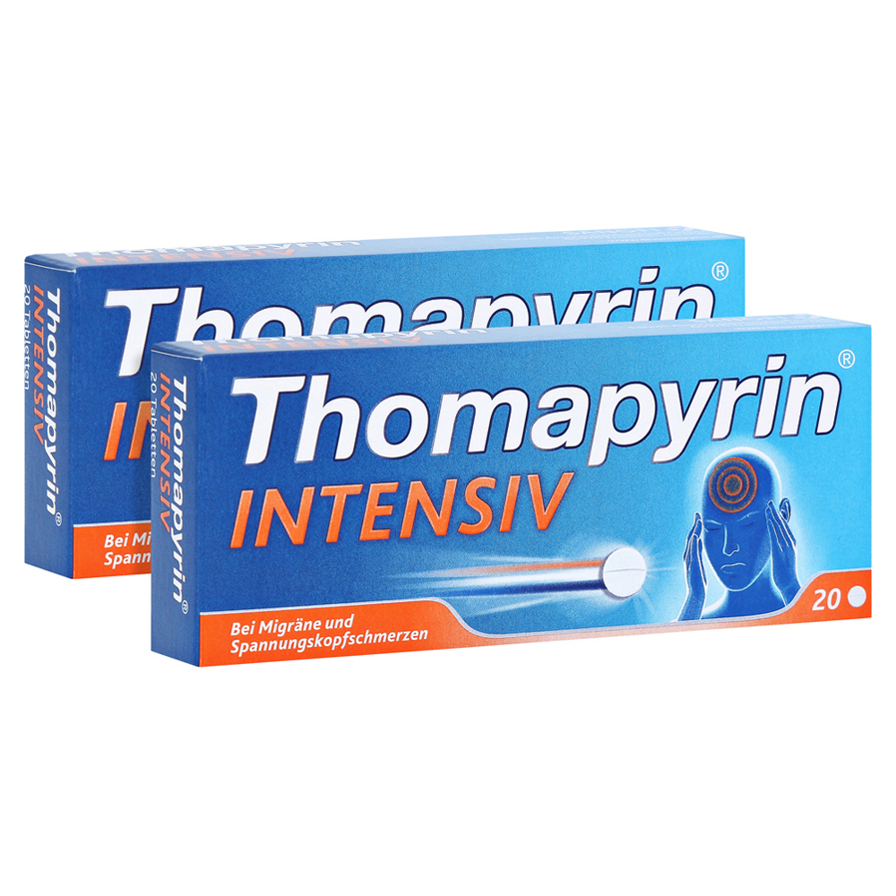 Thomapyrin INTENSIV Doppelpack 2x20 Stück