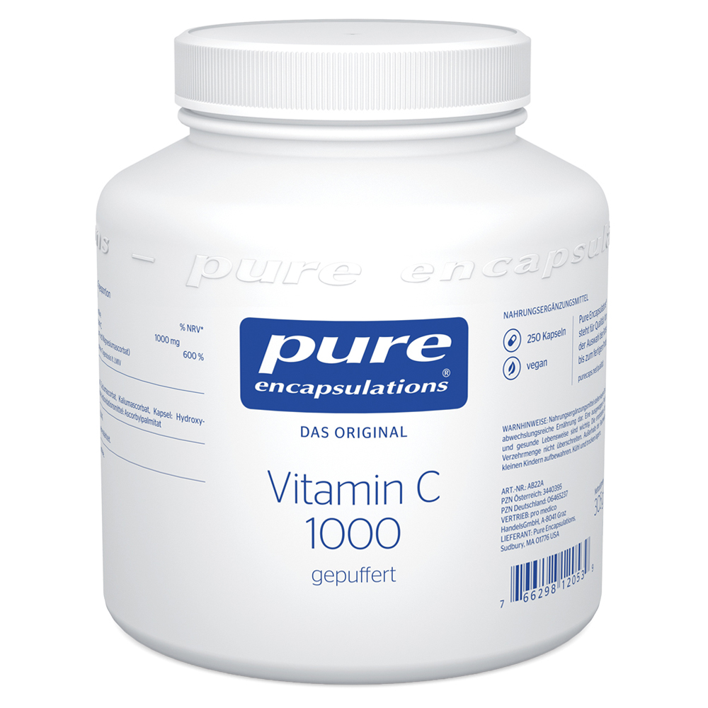 pure encapsulations Vitamin C 1000 gepuffert 250 Stück