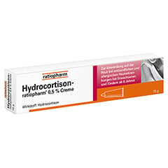Hydrocortison-ratiopharm 0,5 % Creme