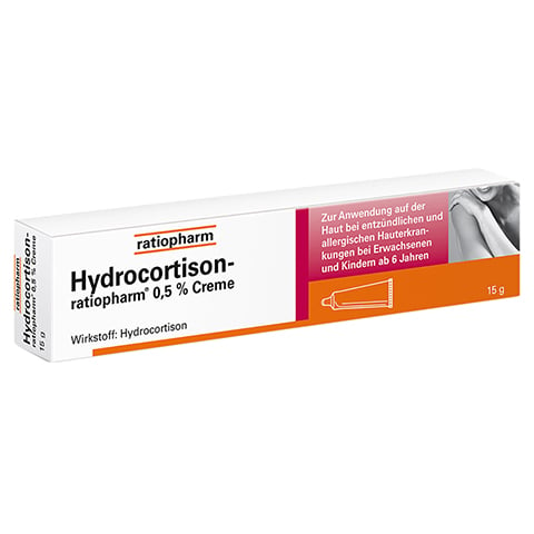 Hydrocortison-ratiopharm 0,5 % Creme 30 Gramm N1
