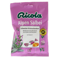 RICOLA m.Z.Beutel Salbei Alpen Salbei Bonbons 75 Gramm