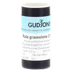 RUTA GRAVEOLENS C 1000 Einzeldosis Globuli 0.5 Gramm N1
