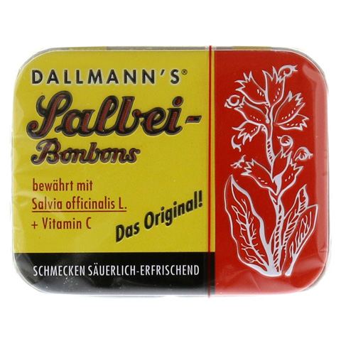 DALLMANN'S Salbei Bonbons Dose 46 Gramm
