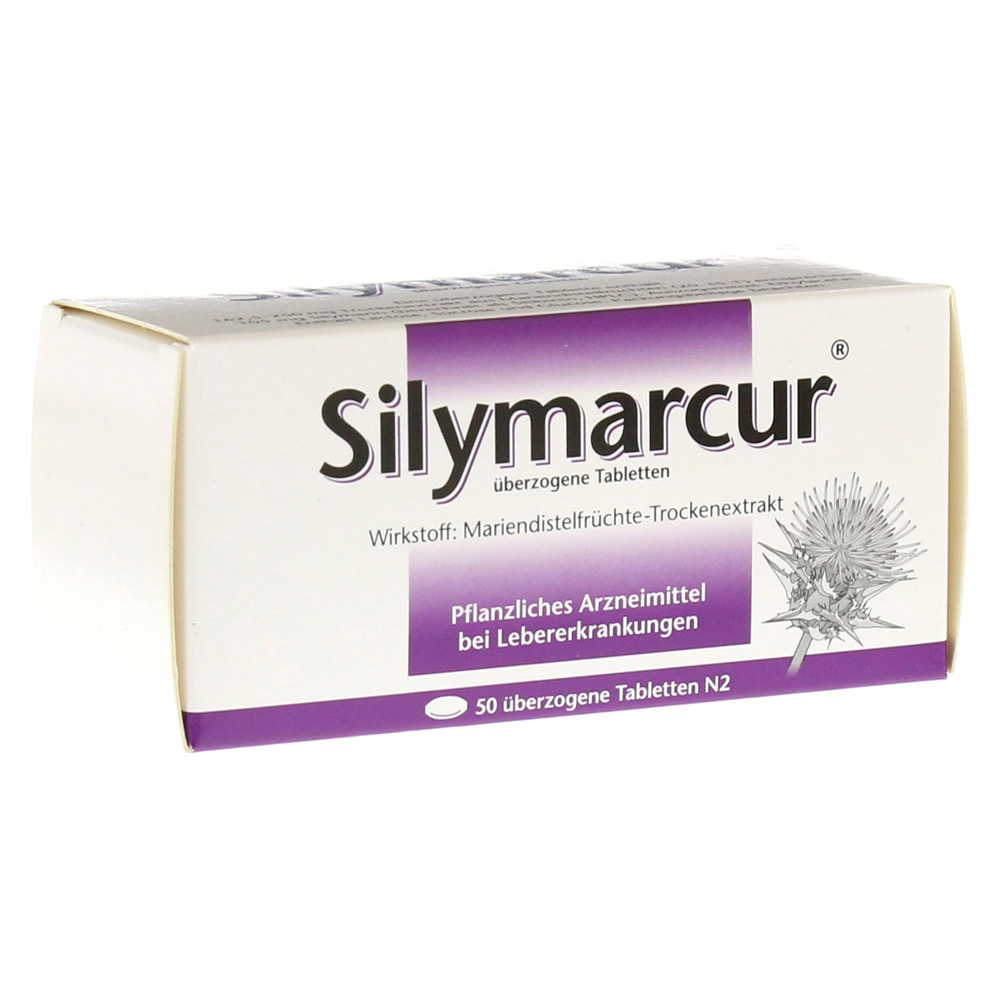 Silymarcur Überzogene Tabletten 50 Stück