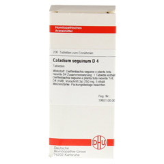 CALADIUM seguinum D 4 Tabletten 200 Stck N2 - Vorderseite