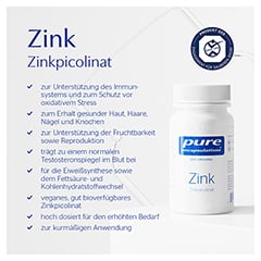pure encapsulations Zink Zinkpicolinat 180 Stck - Info 1
