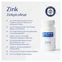 Pure Encapsulations Zink Zinkpicolinat 60 Stck - Info 1