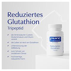 pure encapsulations Reduziertes Glutathion 60 Stück - Info 1