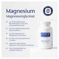 pure encapsulations Magnesium (Magnesiumglycinat) 90 Stück - Info 1