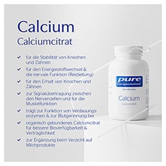 PURE ENCAPSULATIONS Calcium Calciumcitrat Kapseln 90 Stück - Info 1