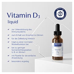 Pure Encapsulations Vitamin D3 liquid 22.5 Milliliter - Info 1