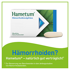 Hametum Hmorrhoidenzpfchen 10 Stck N1 - Info 1
