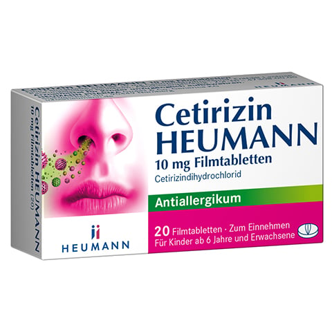 Cetirizin Heumann 10mg 20 Stck N1