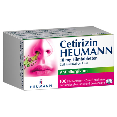 Cetirizin Heumann 10mg 100 Stck N3