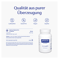 Pure Encapsulations L-Lysin 90 Stck - Info 3