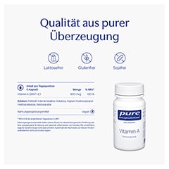 pure encapsulations Vitamin A Retinylacetat 60 Stück - Info 4