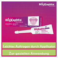 Bloxaphte Oral Care Mundgel bei Aphthen und Verletzungen im Mund 15 Milliliter - Info 6