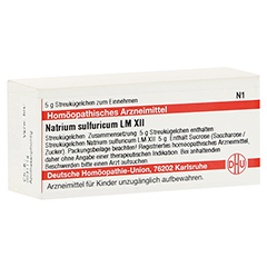 NATRIUM SULFURICUM LM XII Globuli 5 Gramm N1
