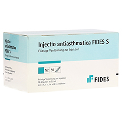 INJECTIO antiasthmatica Fides S Ampullen 50 Stck N2