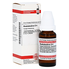 RHODODENDRON D 4 Dilution 20 Milliliter N1