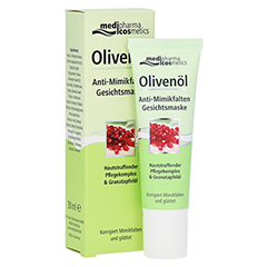 medipharma Olivenl Anti-Mimikfalten Gesichtsmaske 30 Milliliter