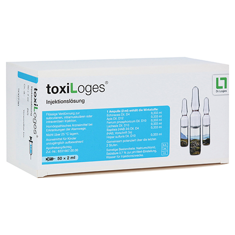 TOXILOGES Injektionslösung Ampullen 50x2 Milliliter N2