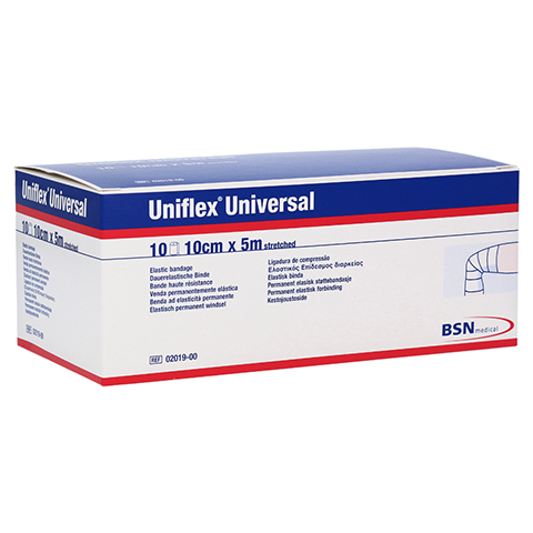 UNIFLEX Universal Binden 10 cmx5 m Zellglas weiß 10 Stück