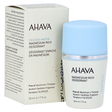 AHAVA Mineral Roll-on Deodorant women 50 Milliliter