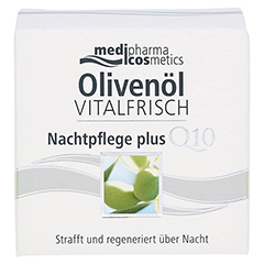 medipharma Olivenl Vitalfrisch Nachtpflege 50 Milliliter - Vorderseite