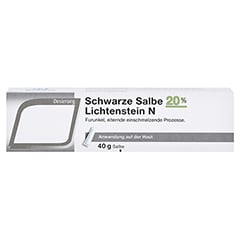 Schwarze Salbe 20% Lichtenstein N 40 Gramm N1 - Vorderseite