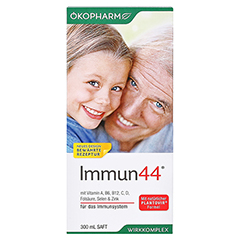 KOPHARM Immun44 Saft 300 Milliliter - Vorderseite