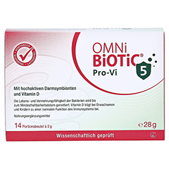 OMNi-BiOTiC Pro-Vi 5 Pulver Beutel 14x2 Gramm - Vorderseite