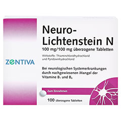Neuro-Lichtenstein N 100 Stück N3 - Vorderseite