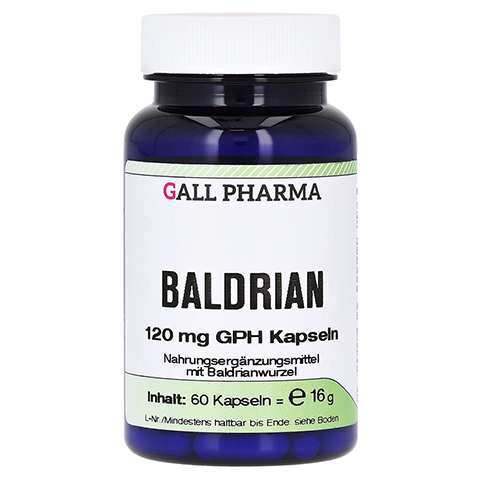 BALDRIAN 120 mg GPH Kapseln 60 Stück