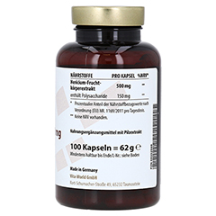 HERICIUM EXTRAKT 500 mg Kapseln 100 Stck - Linke Seite