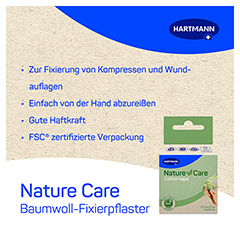 NATURE CARE Fixierpflaster 2,5 cmx5 m 1 Stck - Info 4