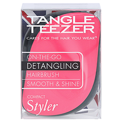 TANGLE Teezer Compact Styler Haarbrste pink 1 Stck - Vorderseite