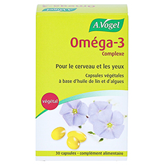A.VOGEL Omega-3 Komplex vegan Kapseln 30 Stck - Rckseite