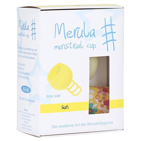 MERULA Menstrual Cup sun gelb 1 Stck