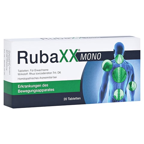 RUBAXX Mono Tabletten 20 Stck