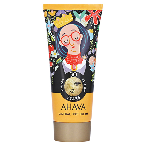 AHAVA Mineral Foot Cream limited Edition 100 Milliliter