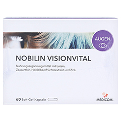 NOBILIN Visionvital Kapseln 2x60 Stück - Vorderseite