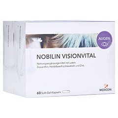 NOBILIN Visionvital Kapseln 2x60 Stück