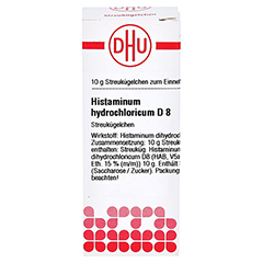 HISTAMINUM hydrochloricum D 8 Globuli 10 Gramm N1 - Vorderseite