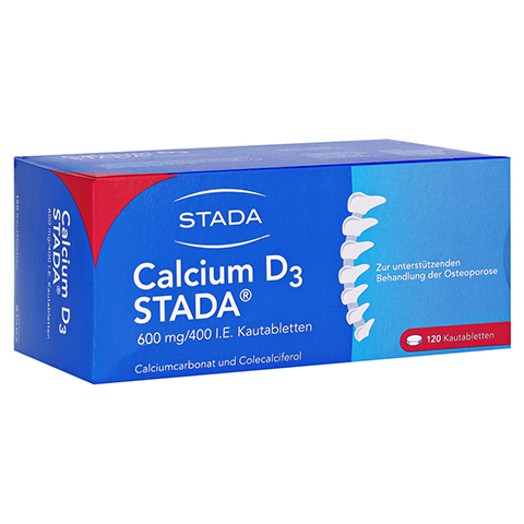 Calcium D3 STADA 600mg/400 I.E. 120 Stck N3