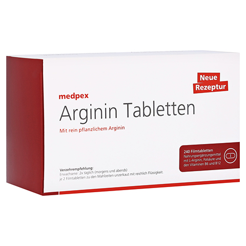 medpex Arginin Tabletten 240 Stück