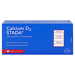 Calcium D3 STADA 600mg/400 I.E. 120 Stck N3 - Rckseite
