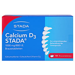 Calcium D3 STADA 1000mg/880 I.E. 120 Stück N3 - Vorderseite