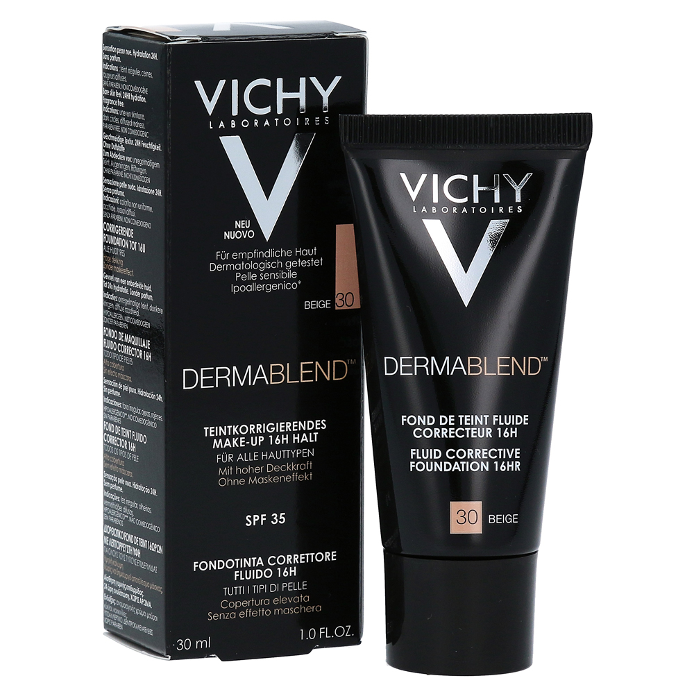 Vichy Dermablend Make-up Fluid Nr. 30 Beige 30 Milliliter