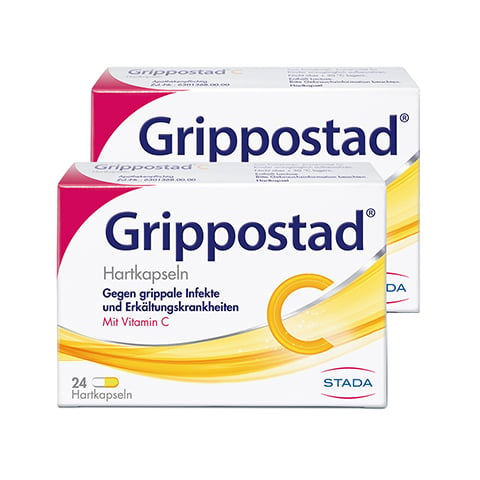 Grippostad C Hartkapseln - Doppelpack 2x24 Stück